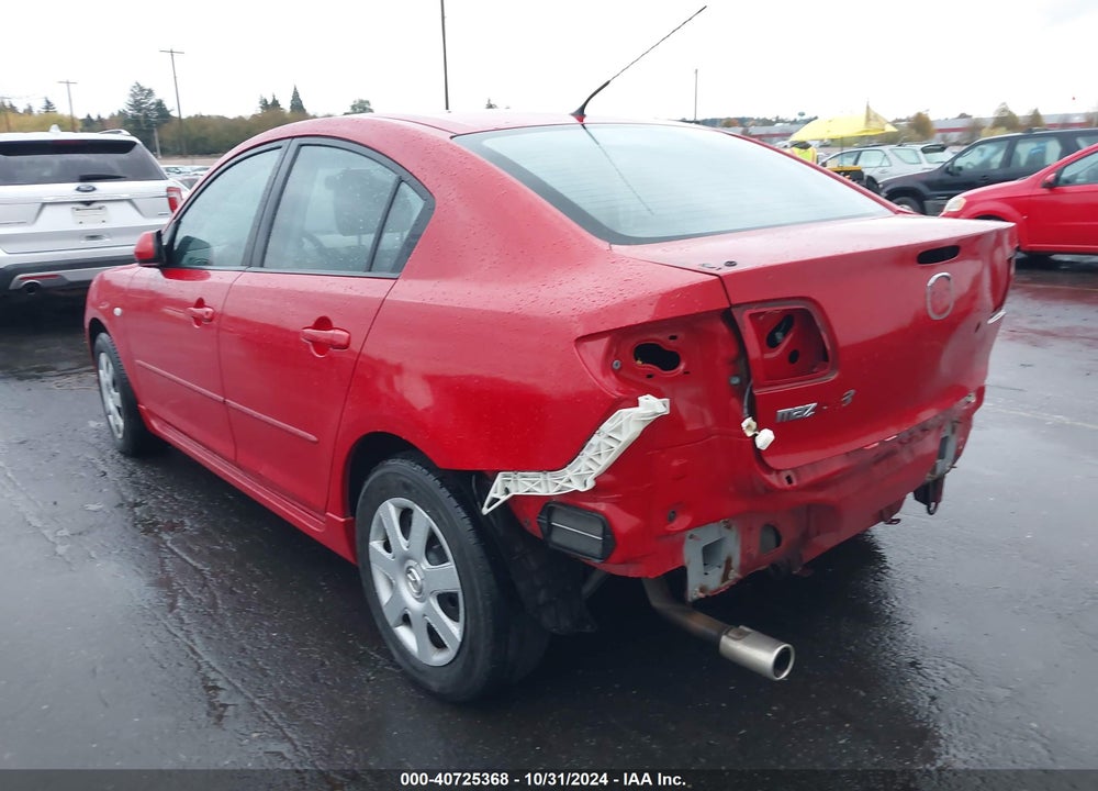 2006 MAZDA 3 I VIN: JM1BK32F461497787