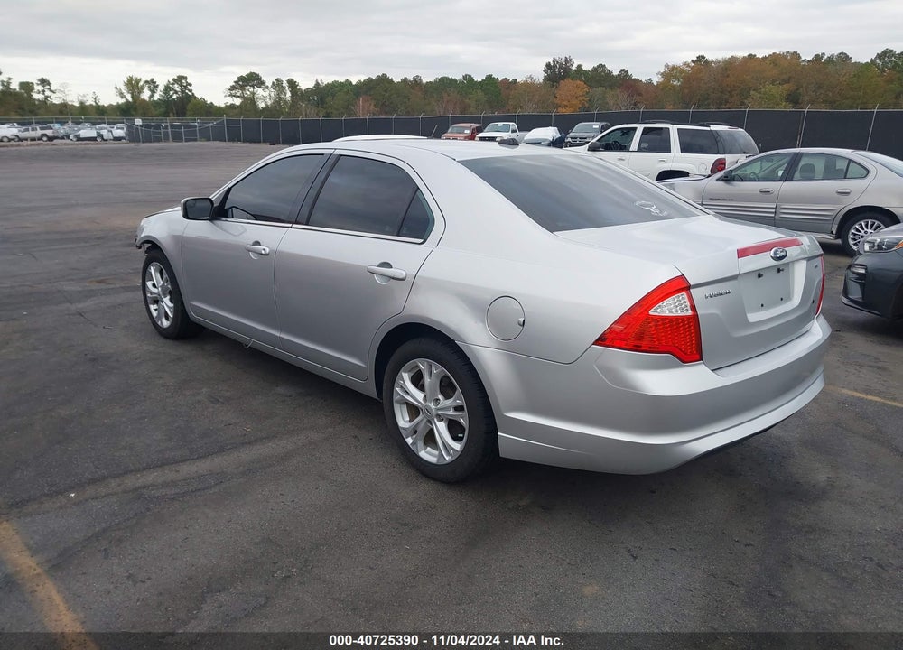 2012 FORD FUSION SE VIN: 3FAHP0HA9CR319063