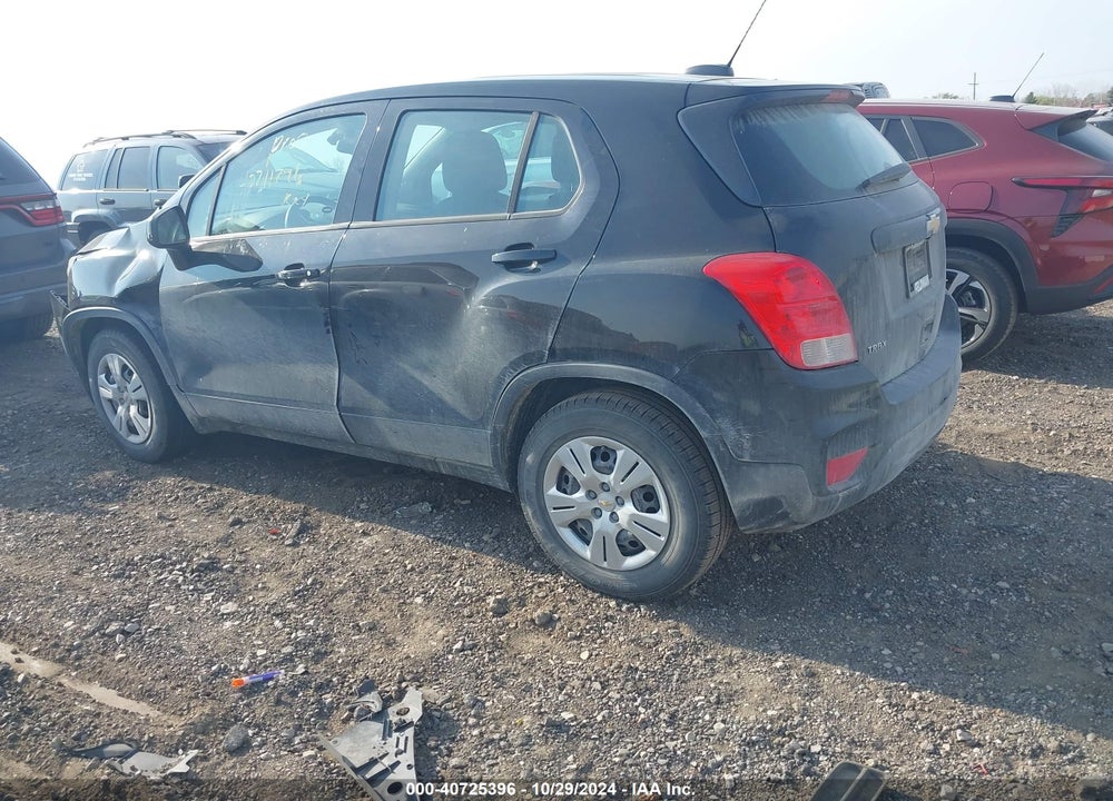 2017 CHEVROLET TRAX VIN: 3GNCJKSB6HL157414