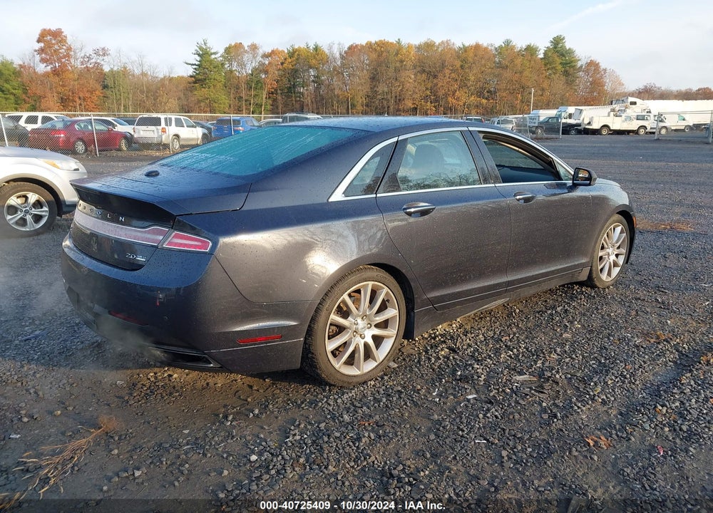 2013 LINCOLN MKZ VIN: 3LN6L2J91DR824343