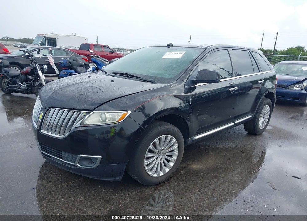 2011 LINCOLN MKX VIN: 2LMDJ6JK1BBJ07657