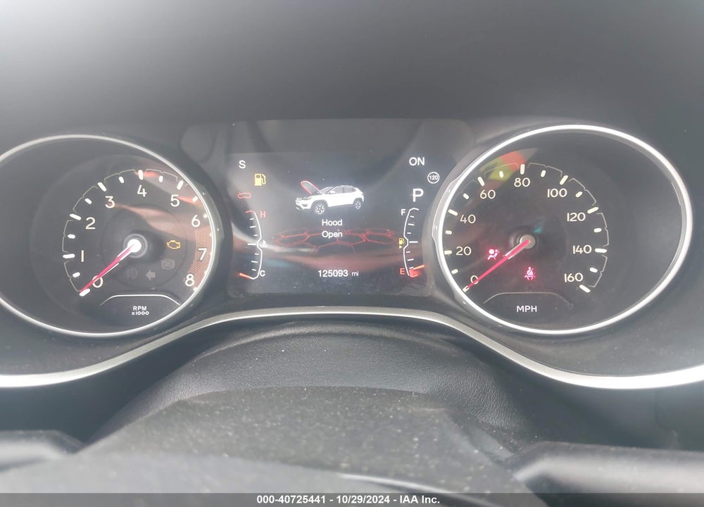 2019 JEEP COMPASS SPORT FWD VIN: 3C4NJCAB0KT782455