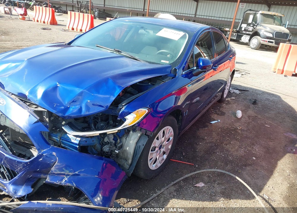 2014 FORD FUSION S VIN: 1FA6P0G74E5377813