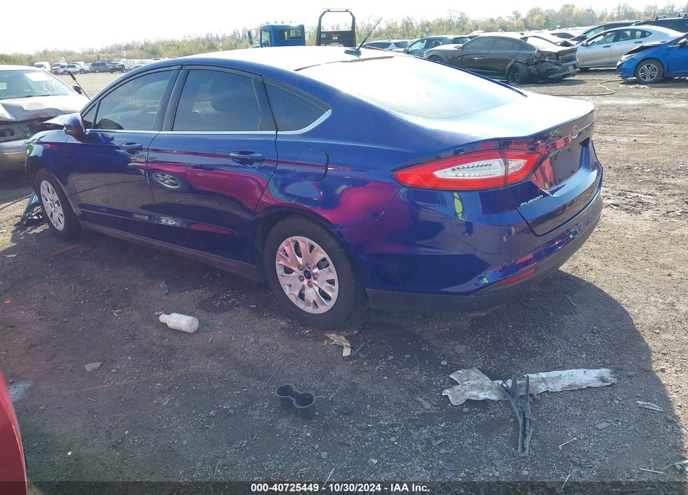 2014 FORD FUSION S VIN: 1FA6P0G74E5377813