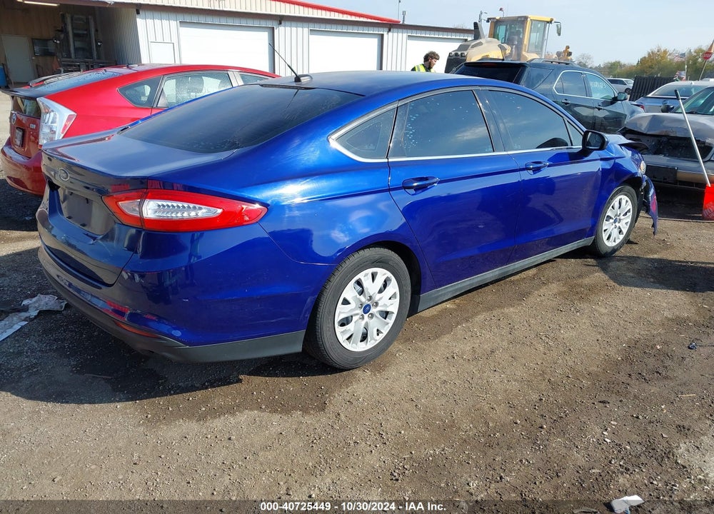 2014 FORD FUSION S VIN: 1FA6P0G74E5377813