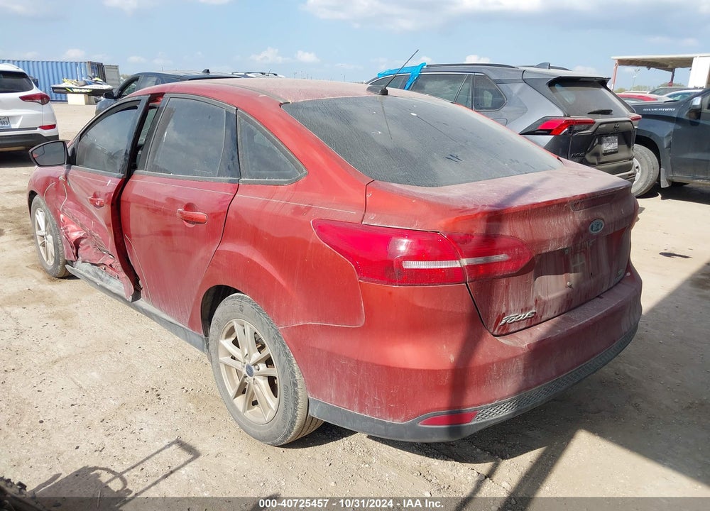 2018 FORD FOCUS SE VIN: 1FADP3FE4JL259565