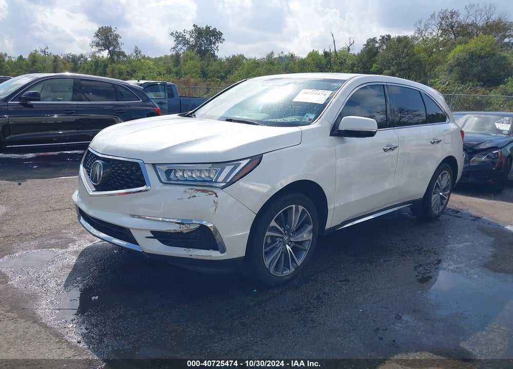 2017 ACURA MDX TECHNOLOGY PACKAGE VIN: 5FRYD3H51HB000027
