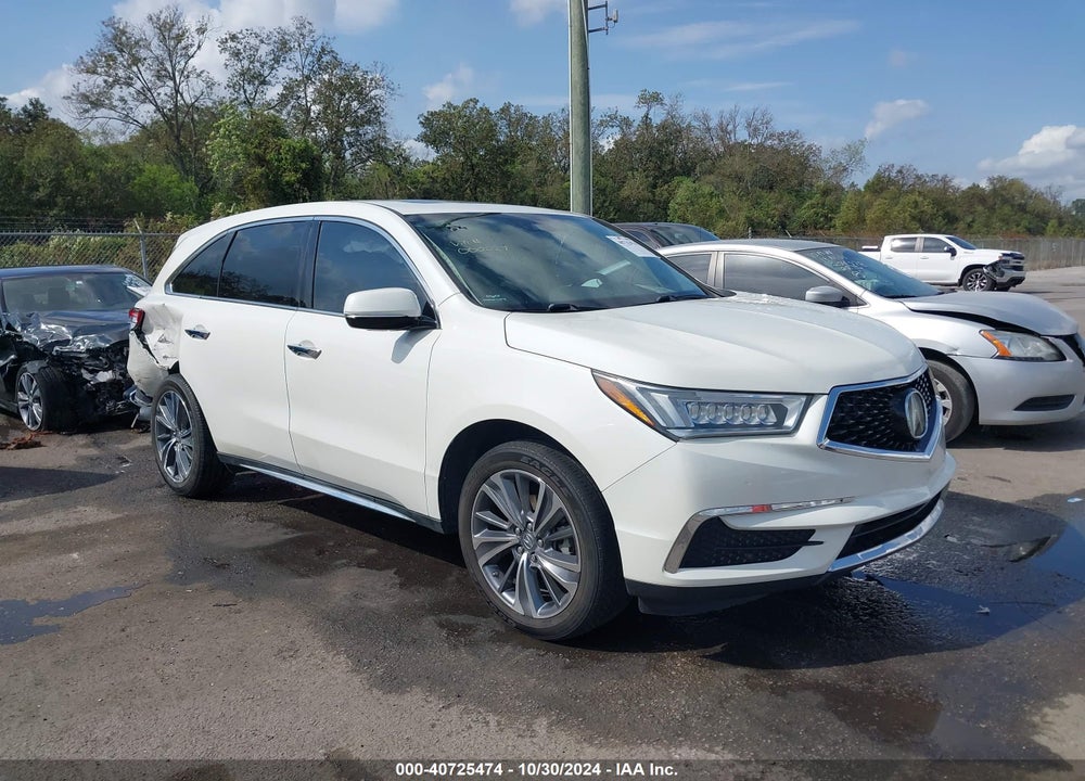 2017 ACURA MDX TECHNOLOGY PACKAGE VIN: 5FRYD3H51HB000027
