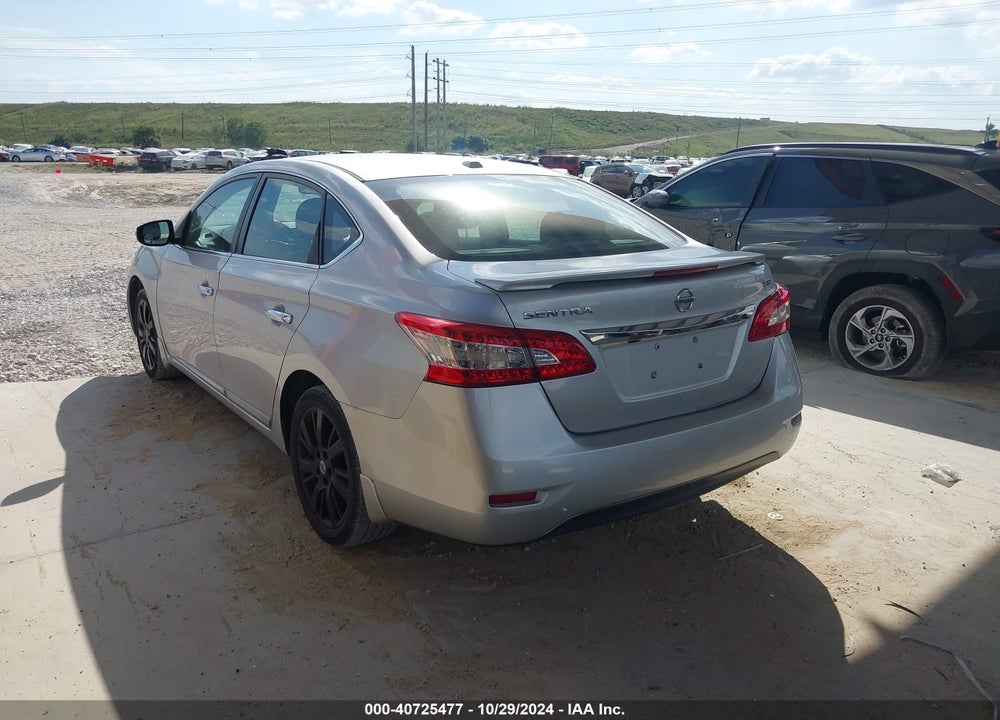 2015 NISSAN SENTRA SL VIN: 3N1AB7AP2FY255057
