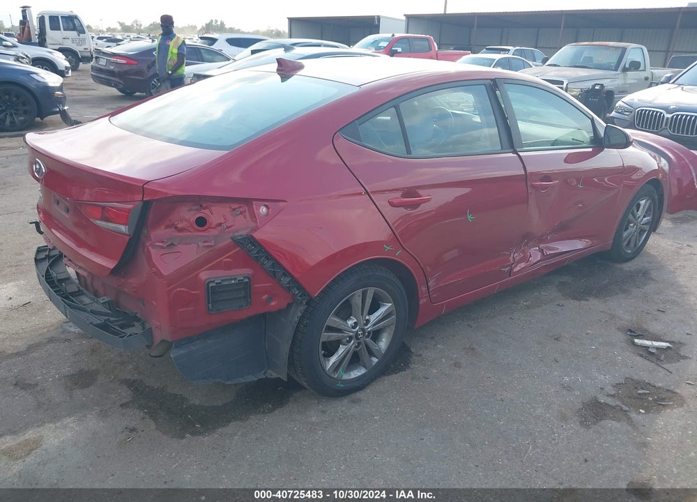 2017 HYUNDAI ELANTRA SE VIN: KMHD84LF9HU227379