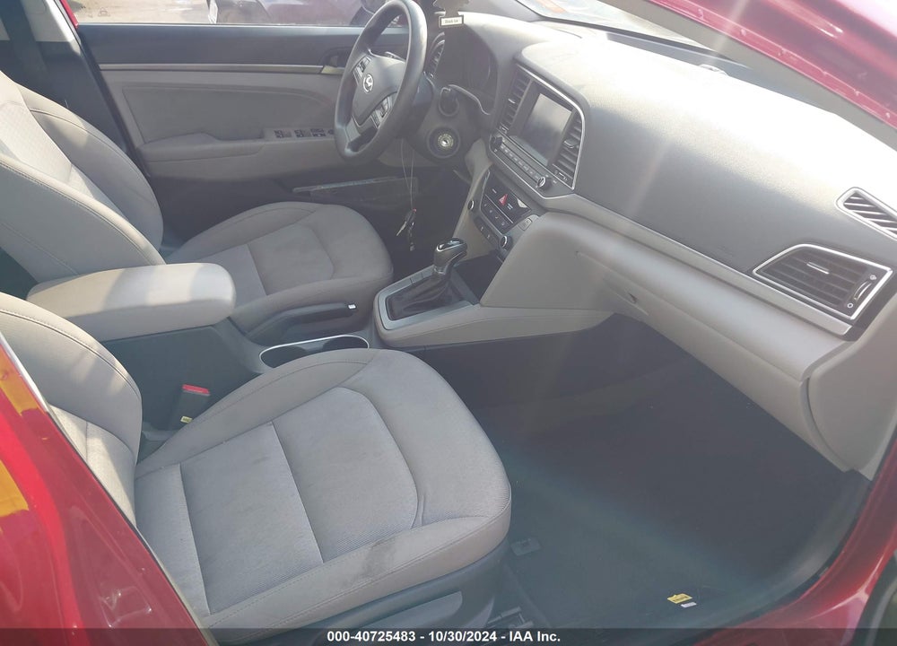 2017 HYUNDAI ELANTRA SE VIN: KMHD84LF9HU227379