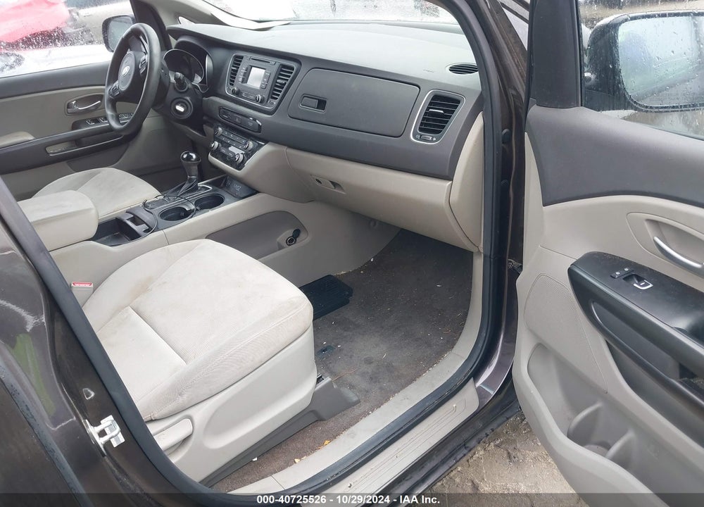2015 KIA SEDONA LX VIN: KNDMB5C16F6037220
