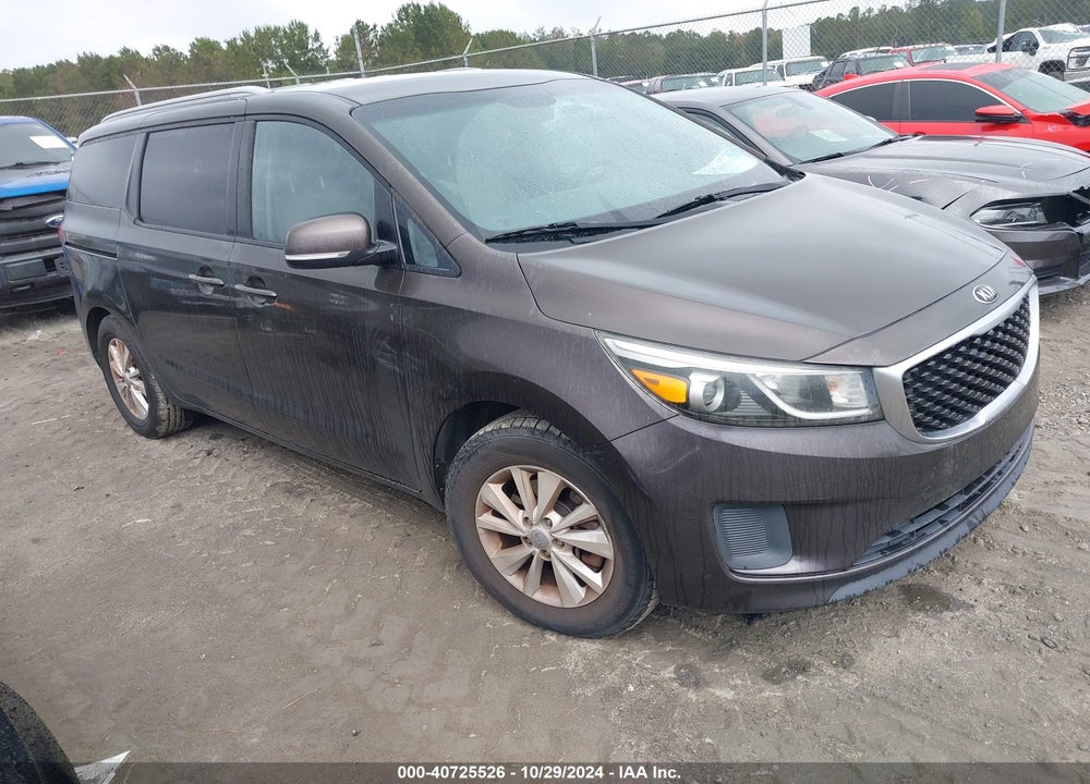 2015 KIA SEDONA LX VIN: KNDMB5C16F6037220