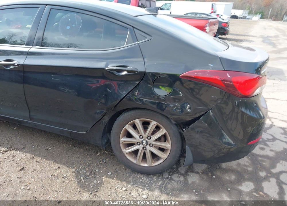 2016 HYUNDAI ELANTRA SE VIN: 5NPDH4AE3GH654676