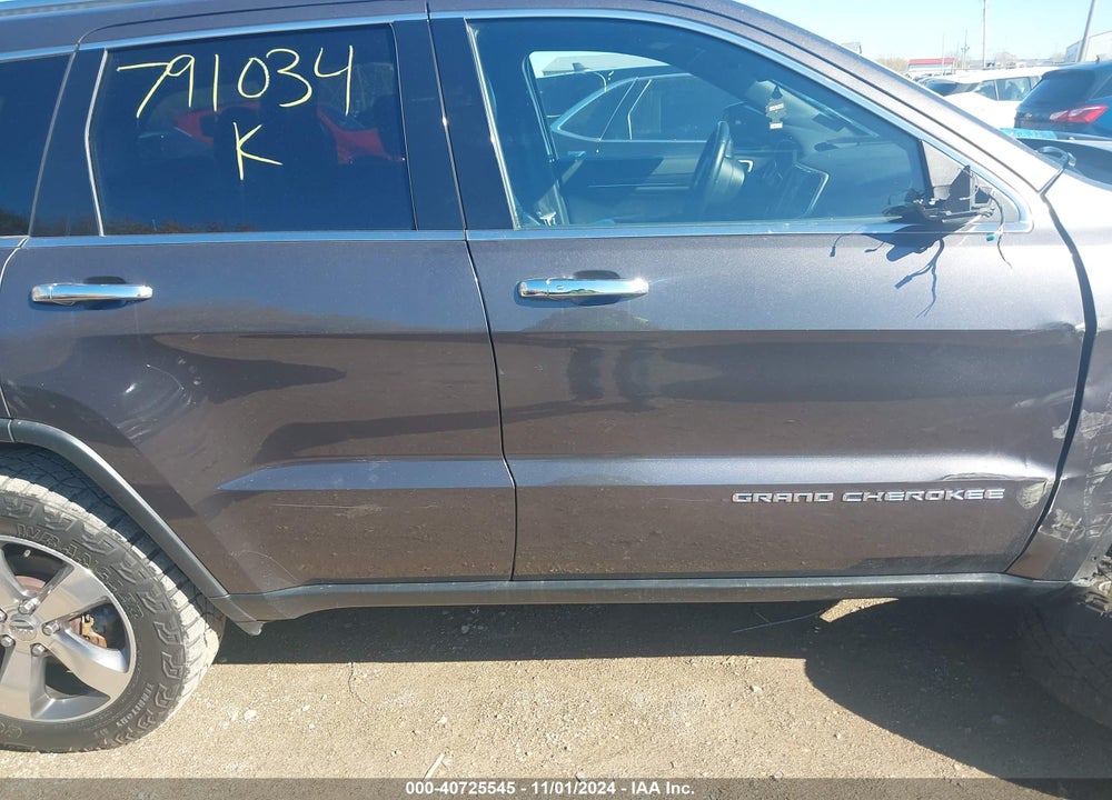 2015 JEEP GRAND CHEROKEE LIMITED VIN: 1C4RJFBM4FC791034