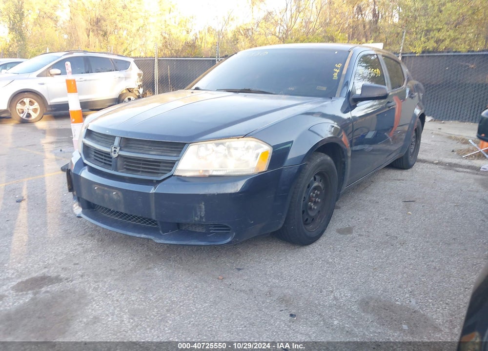 2008 DODGE AVENGER VIN: 1B3LC46K98N198257