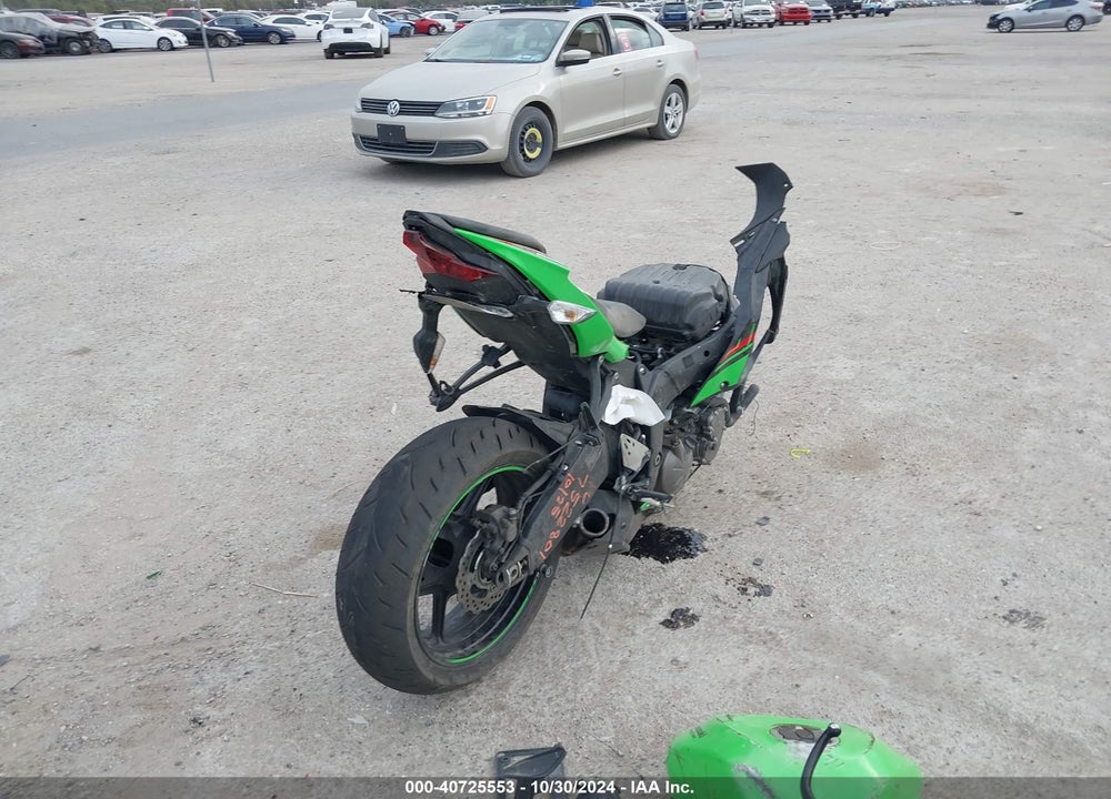 2023 KAWASAKI ZX636 K VIN: JKBZXJH12PA017897