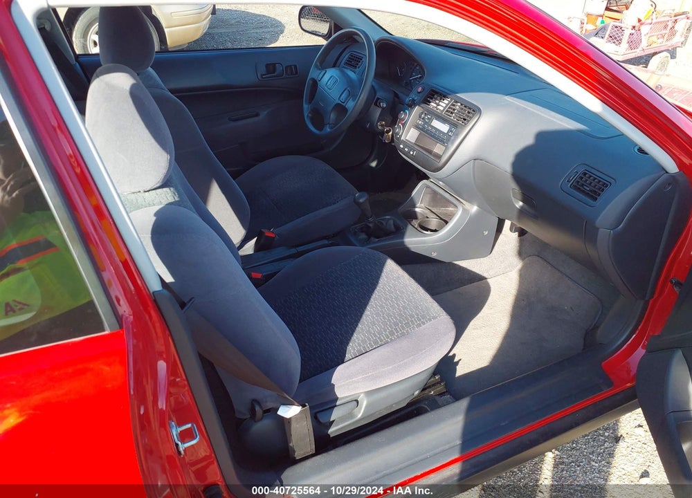 2000 HONDA CIVIC DX VIN: 2HGEJ6346YH107762