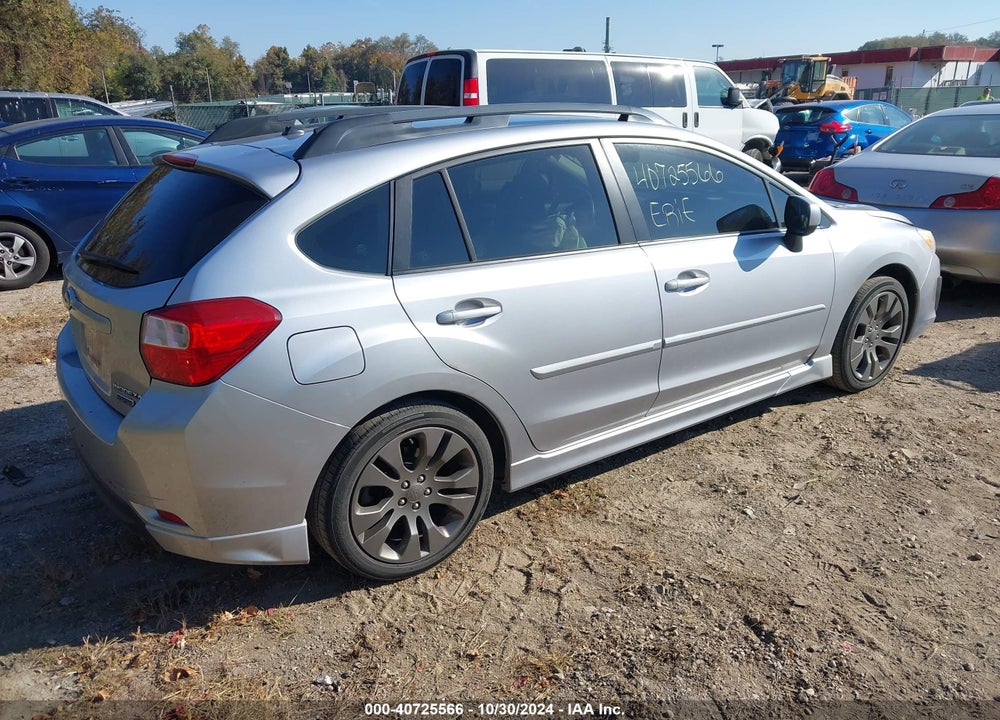 2014 SUBARU IMPREZA 2.0I SPORT PREMIUM VIN: JF1GPAL62E8270586