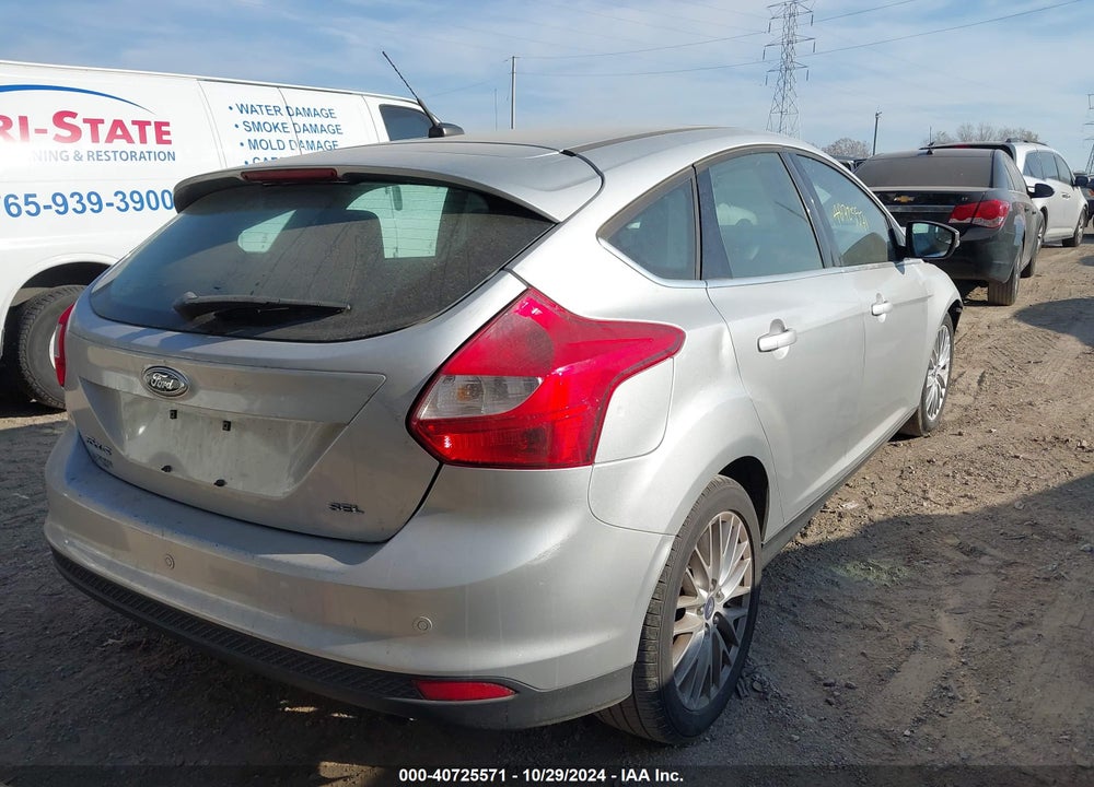 2012 FORD FOCUS SEL VIN: 1FAHP3M29CL190627