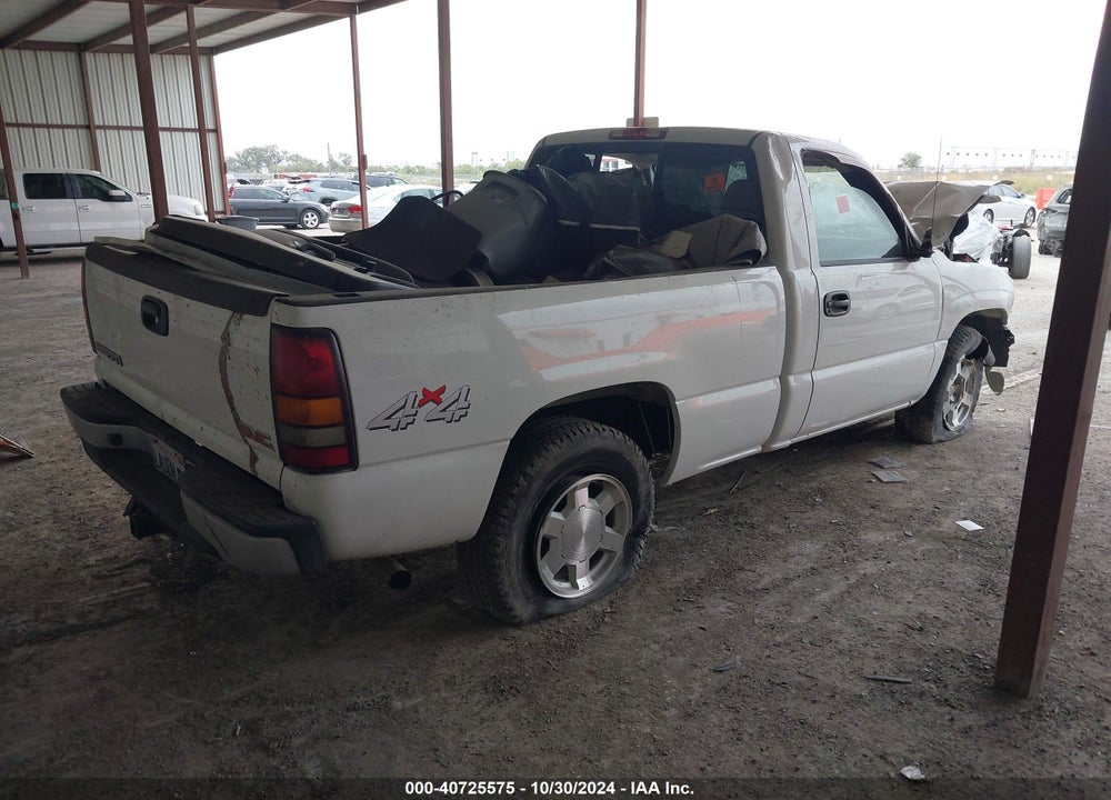 2006 GMC SIERRA 1500 WORK TRUCK VIN: 3GTEK14V46G194211