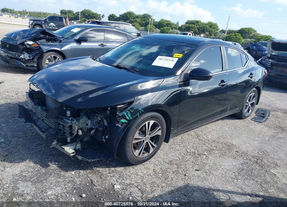 2021 NISSAN SENTRA SV XTRONIC CVT VIN: 3N1AB8CV7MY310570
