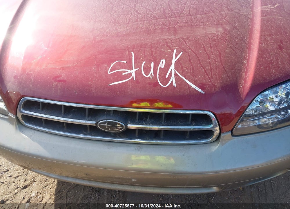 2002 SUBARU OUTBACK H6-3.0 L.L. BEAN EDITION VIN: 4S3BH806427624320