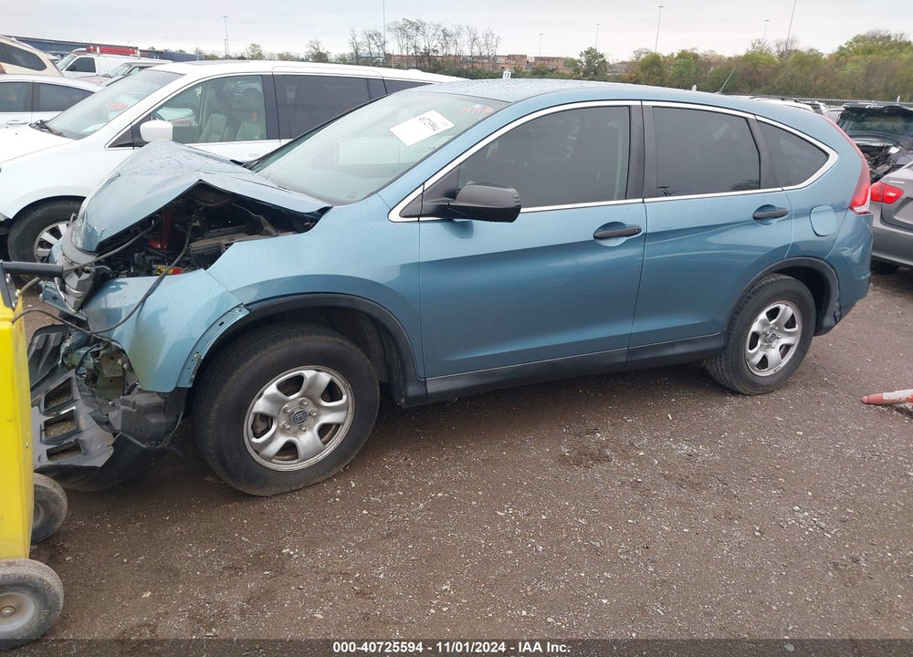 2014 HONDA CR-V LX VIN: 2HKRM3H3XEH546911