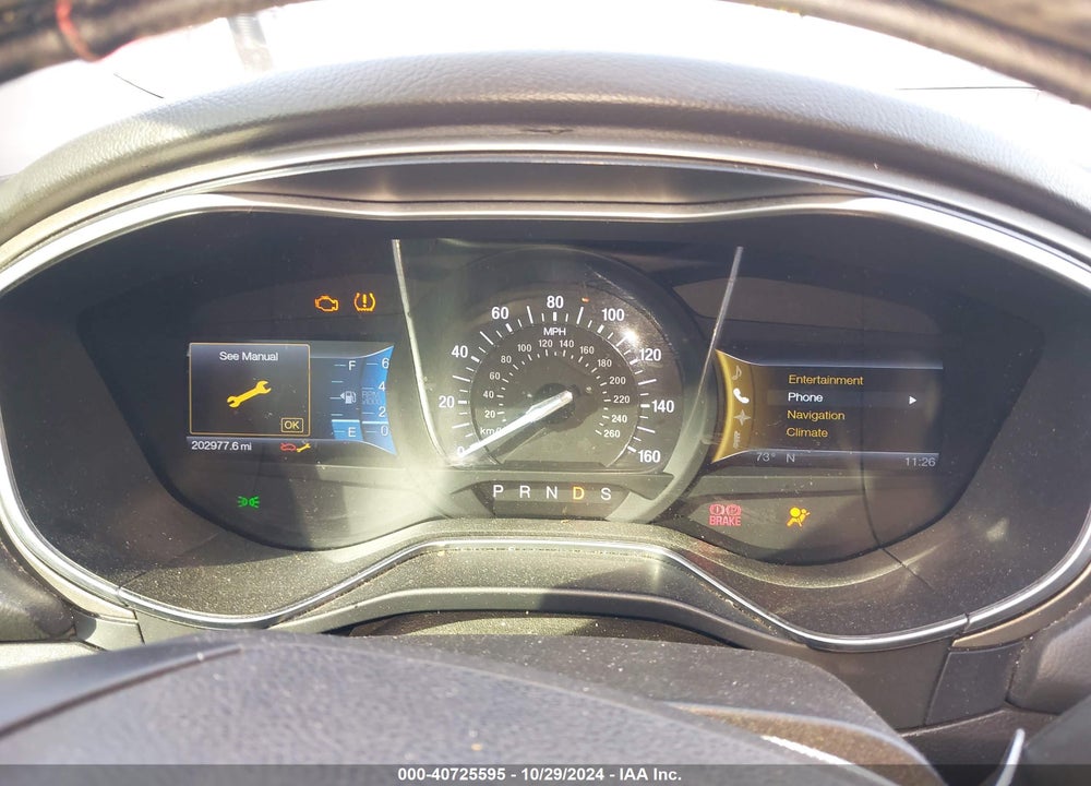 2014 FORD FUSION SE VIN: 3FA6P0HD1ER154128