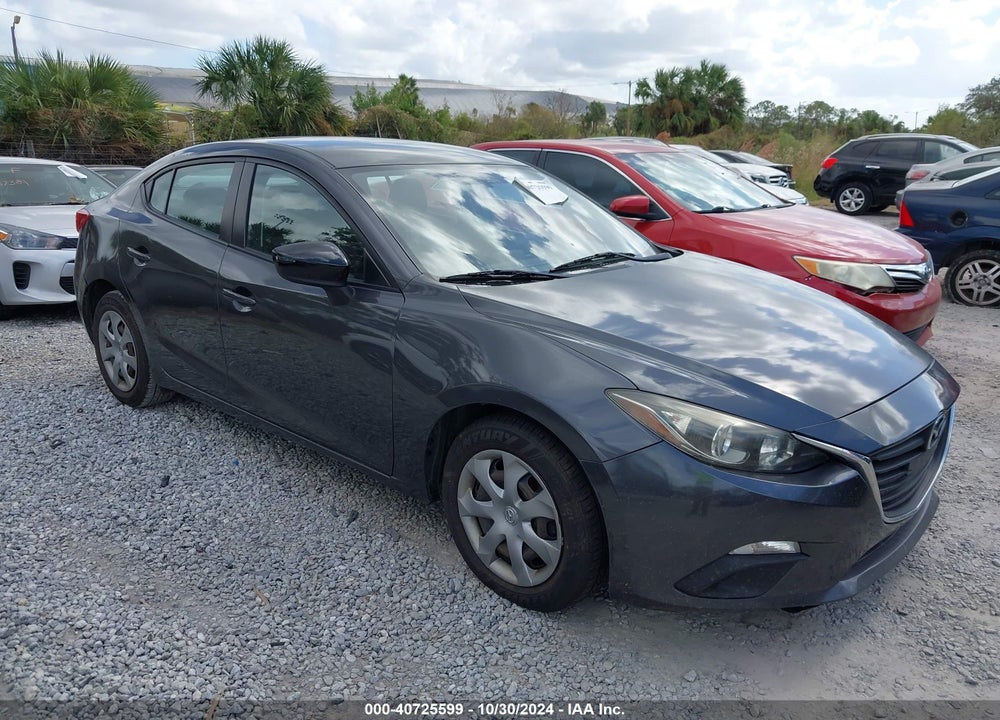 2014 MAZDA 3 I SV VIN: JM1BM1T70E1125772
