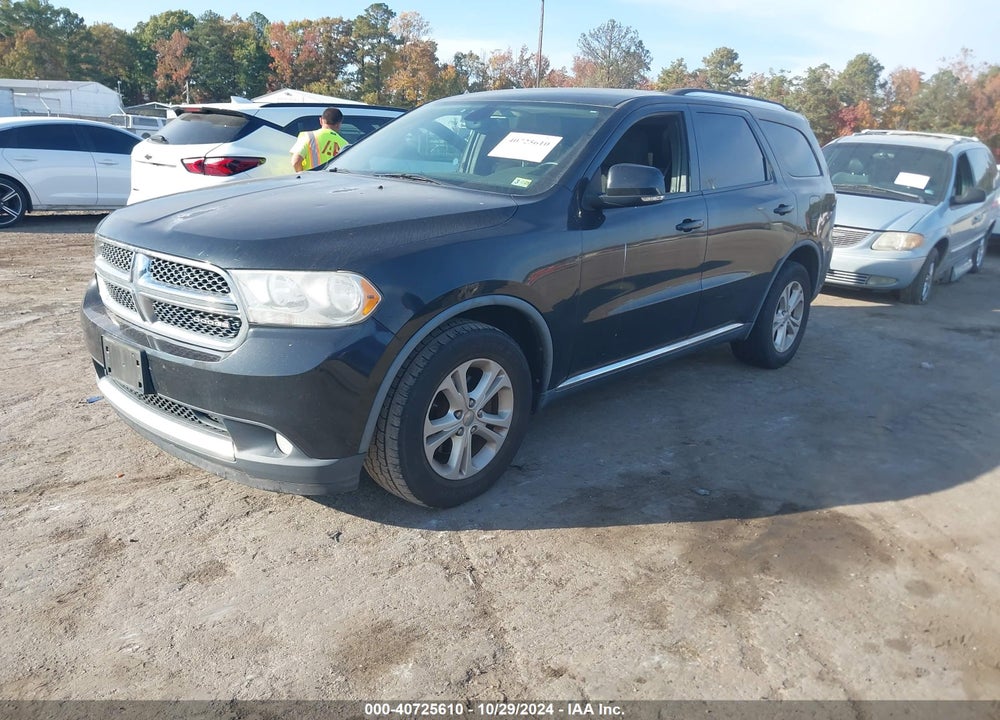 2012 DODGE DURANGO CREW VIN: 1C4RDHDG5CC109199