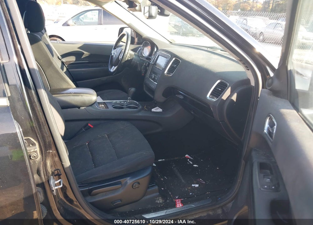2012 DODGE DURANGO CREW VIN: 1C4RDHDG5CC109199