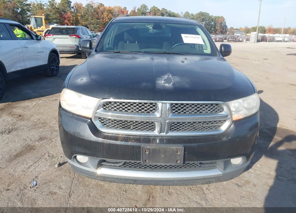 2012 DODGE DURANGO CREW VIN: 1C4RDHDG5CC109199