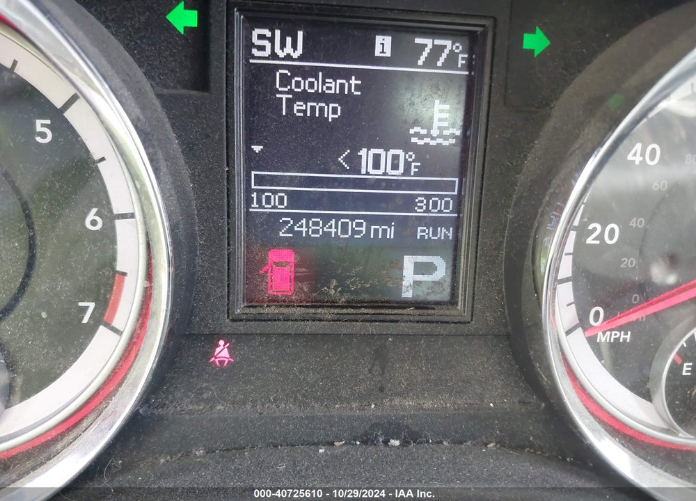 2012 DODGE DURANGO CREW VIN: 1C4RDHDG5CC109199