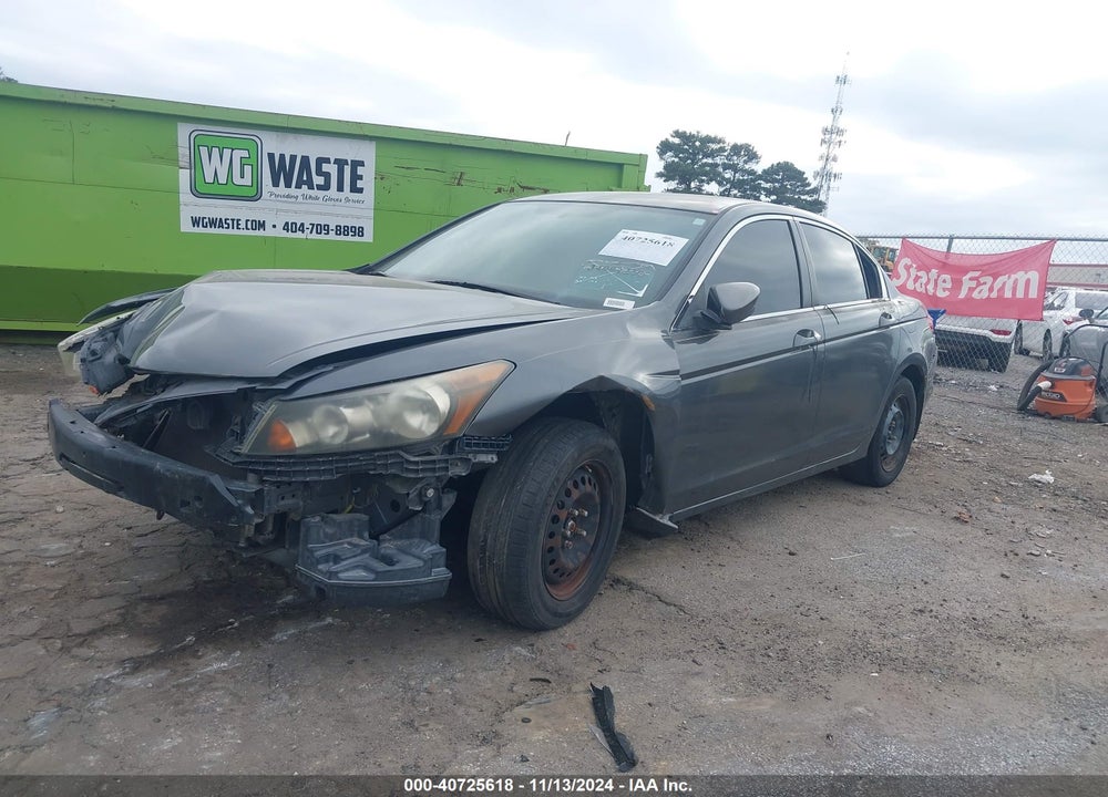 2010 HONDA ACCORD 2.4 LX VIN: 1HGCP2F35AA186671
