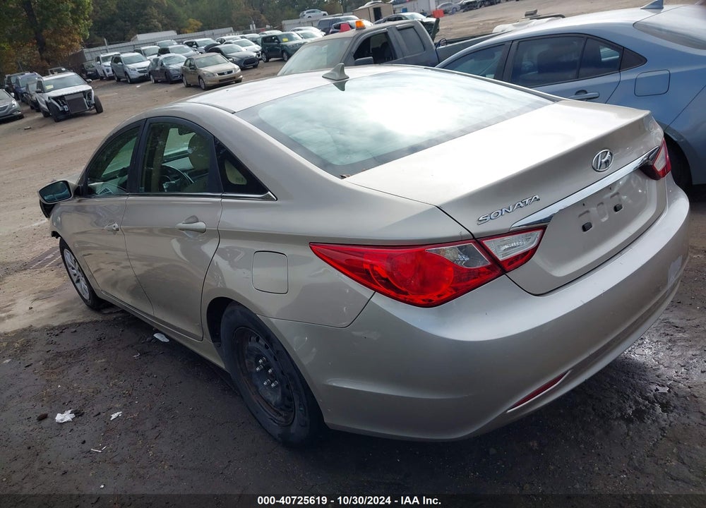 2011 HYUNDAI SONATA GLS VIN: 5NPEB4AC2BH059606