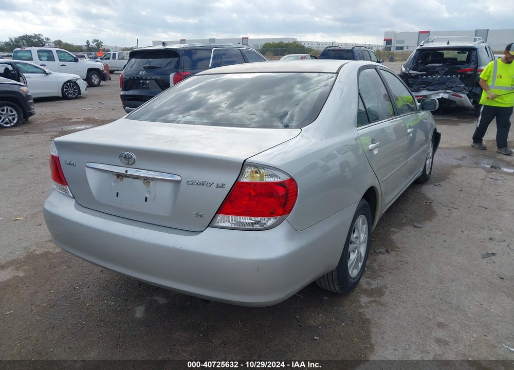 2006 TOYOTA CAMRY LE V6 VIN: 4T1BF32K66U115187