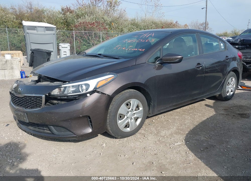 2018 KIA FORTE LX VIN: 3KPFK4A72JE217484
