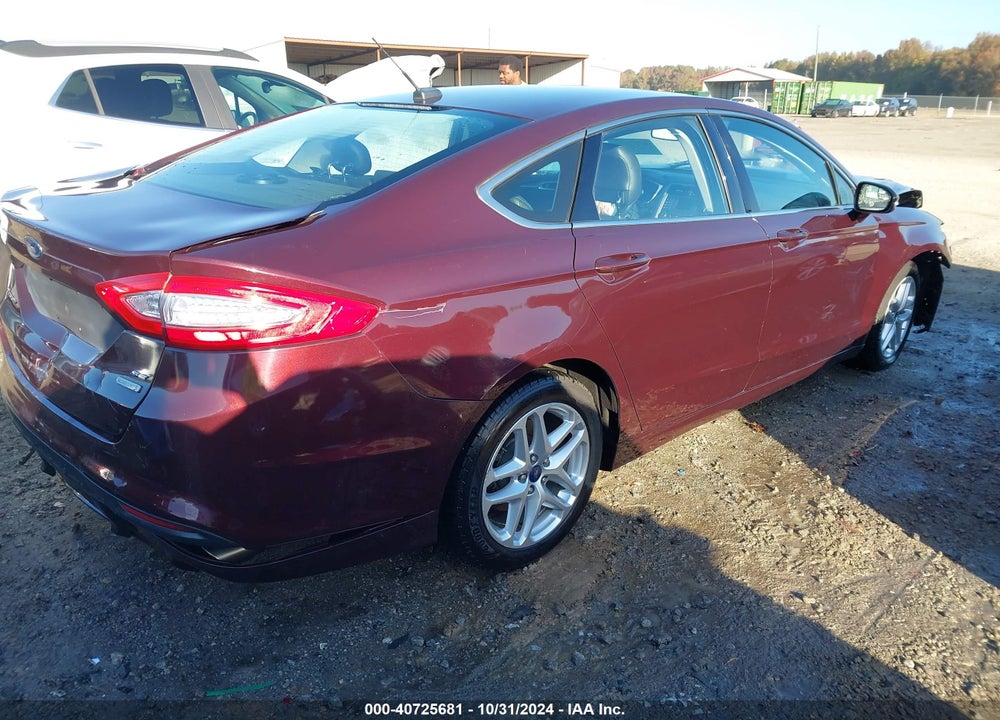2013 FORD FUSION SE VIN: 3FA6P0HR9DR274883