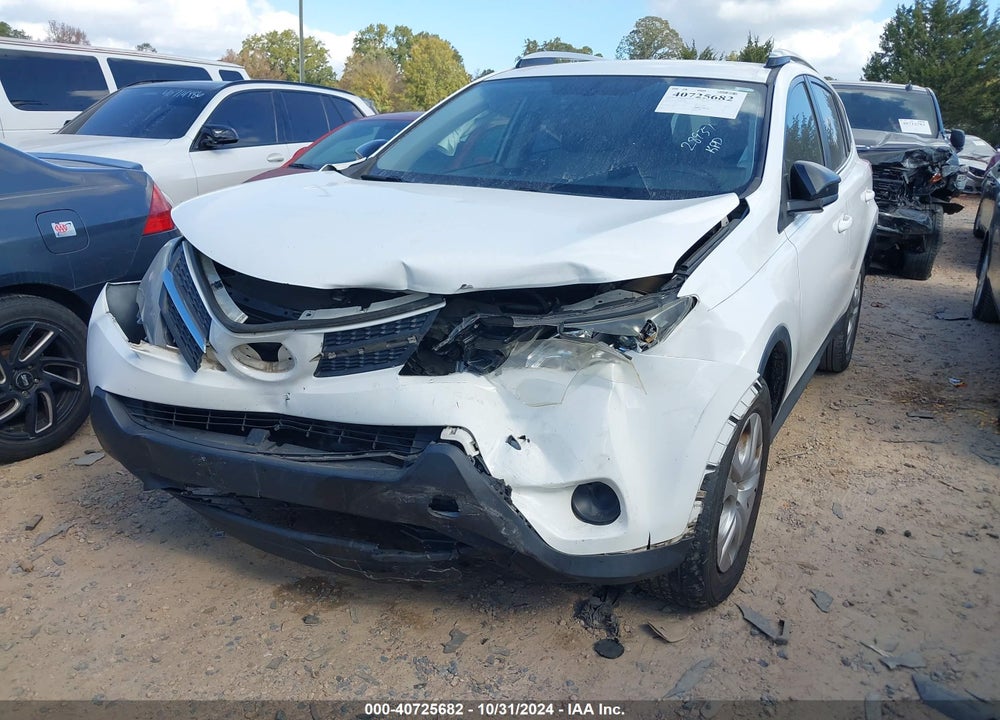 2013 TOYOTA RAV4 LE VIN: JTMZFREV4DD013900