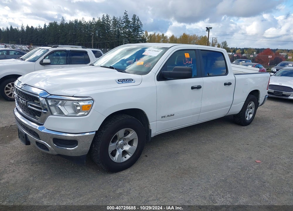 2022 RAM 1500 TRADESMAN 4X4 6'4 BOX VIN: 1C6RRFNG8NN241862