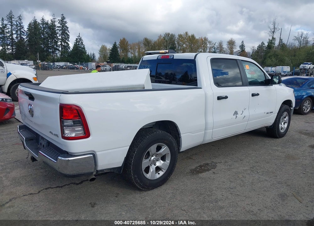 2022 RAM 1500 TRADESMAN 4X4 6'4 BOX VIN: 1C6RRFNG8NN241862