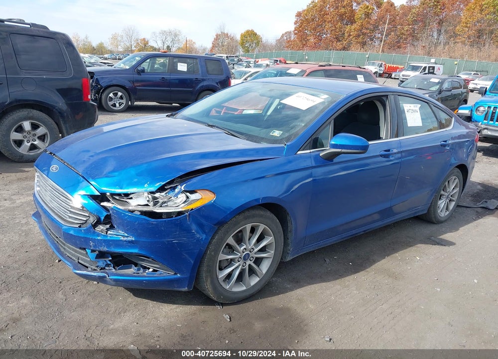 2017 FORD FUSION SE VIN: 3FA6P0H73HR158793