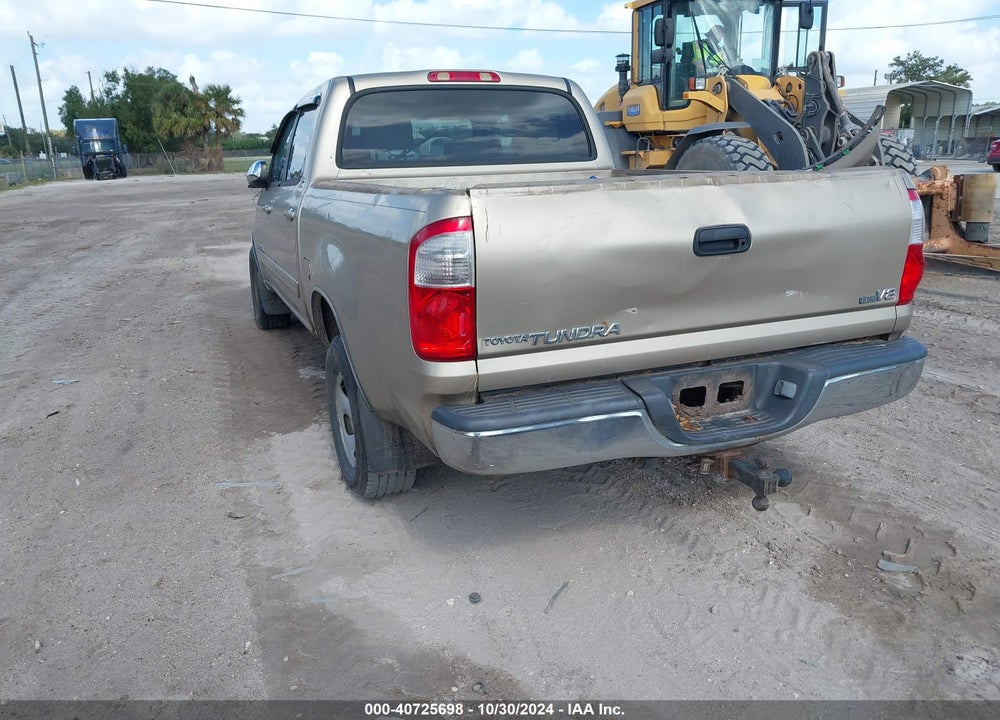 2006 TOYOTA TUNDRA SR5 V8 VIN: 5TBET34156S542355