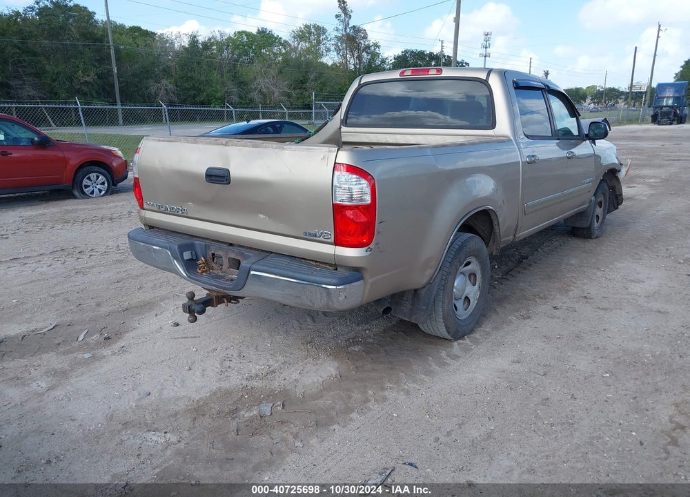 2006 TOYOTA TUNDRA SR5 V8 VIN: 5TBET34156S542355