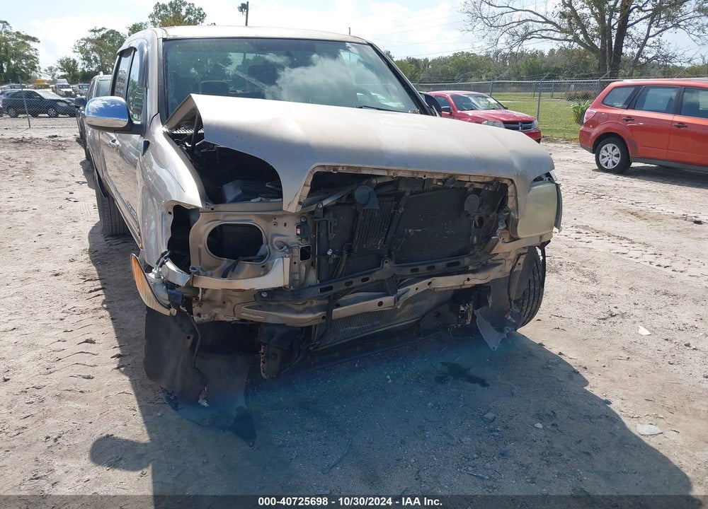 2006 TOYOTA TUNDRA SR5 V8 VIN: 5TBET34156S542355