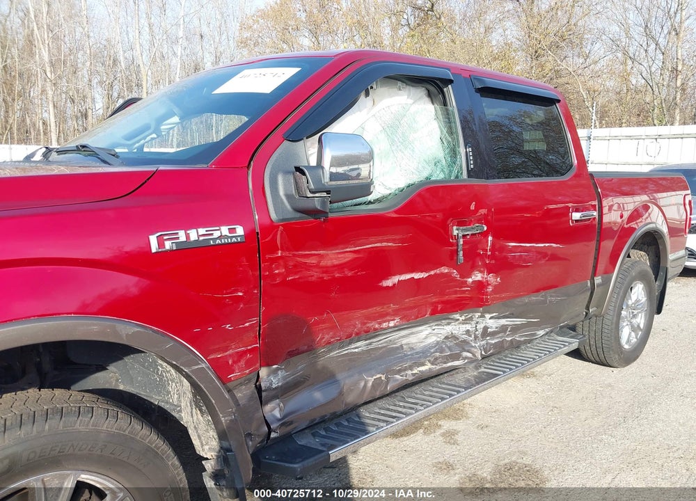 2015 FORD F-150 LARIAT VIN: 1FTEW1EF7FKE92434