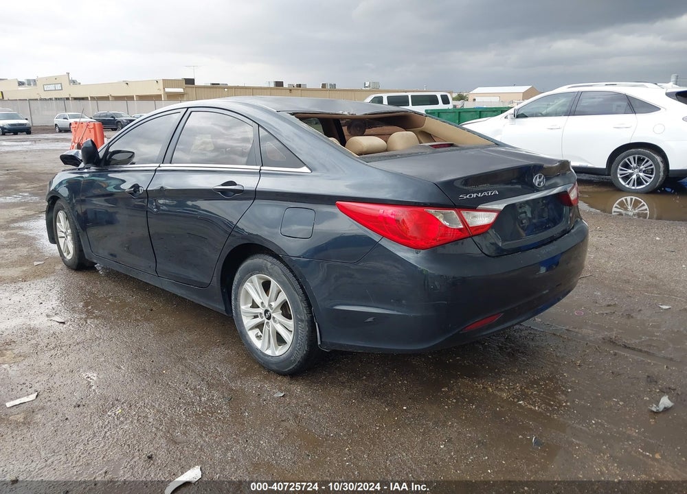 2013 HYUNDAI SONATA GLS VIN: 5NPEB4AC3DH629566