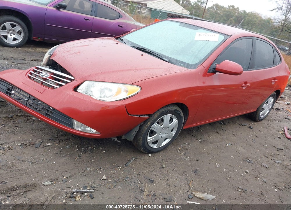 2010 HYUNDAI ELANTRA GLS VIN: KMHDU4AD0AU954879