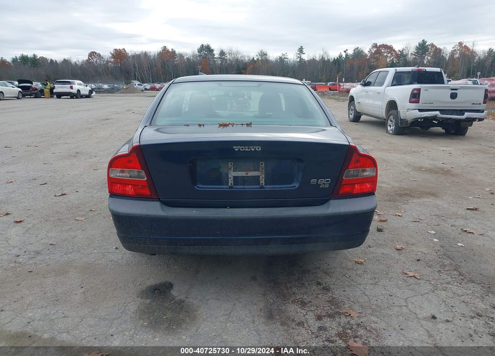2000 VOLVO S80 2.9 VIN: YV1TS94D3Y1074635